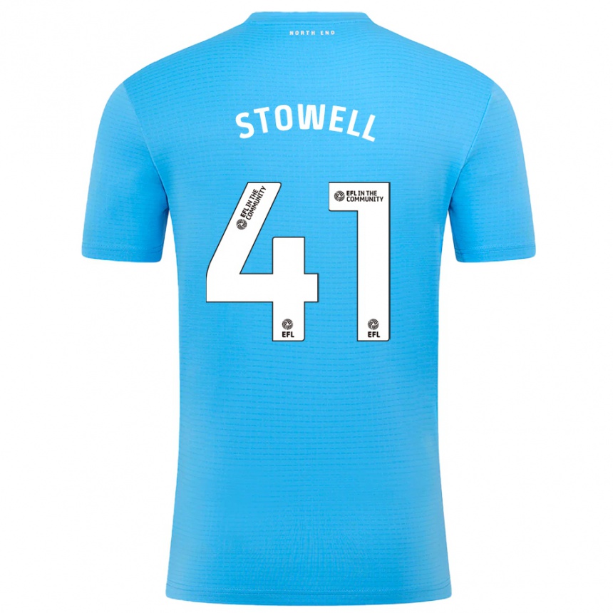 גברים כדורגל לי-באו סטוואל #41 לבן כחול חולצת שוער 2025/26