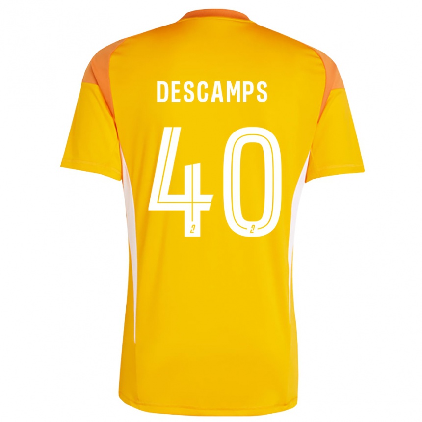 גברים כדורגל רמי דקאן #40 אדום כתום חולצת שוער 2025/26