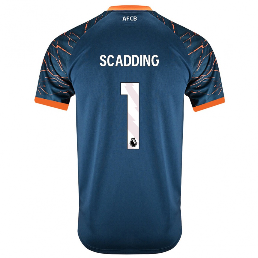 גברים כדורגל קייטי סקדינג #1 כחול צפחה כהה חולצת שוער 2025/26