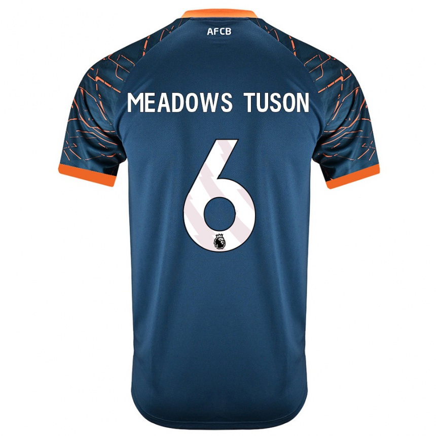 גברים כדורגל Freya Meadows Tuson #6 כחול צפחה כהה חולצת שוער 2025/26