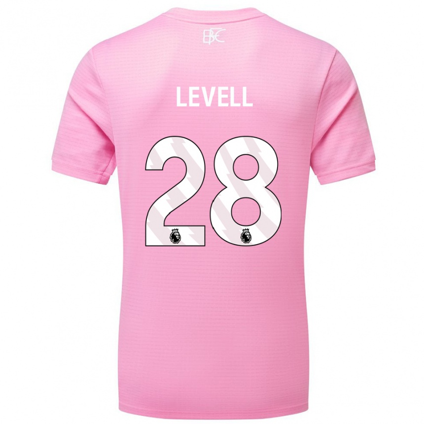 גברים כדורגל קירסטי לוול #28 ורוד לבן חולצת שוער 2025/26