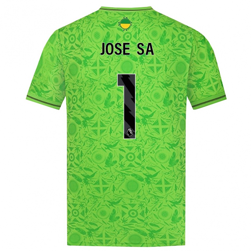 גברים כדורגל חוסה סה #1 ירוק שחור חולצת שוער 2025/26