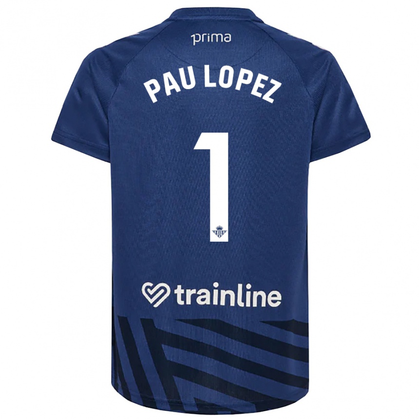 גברים כדורגל פאו לופס #1 כחול מלכותי לבן חולצת שוער 2025/26