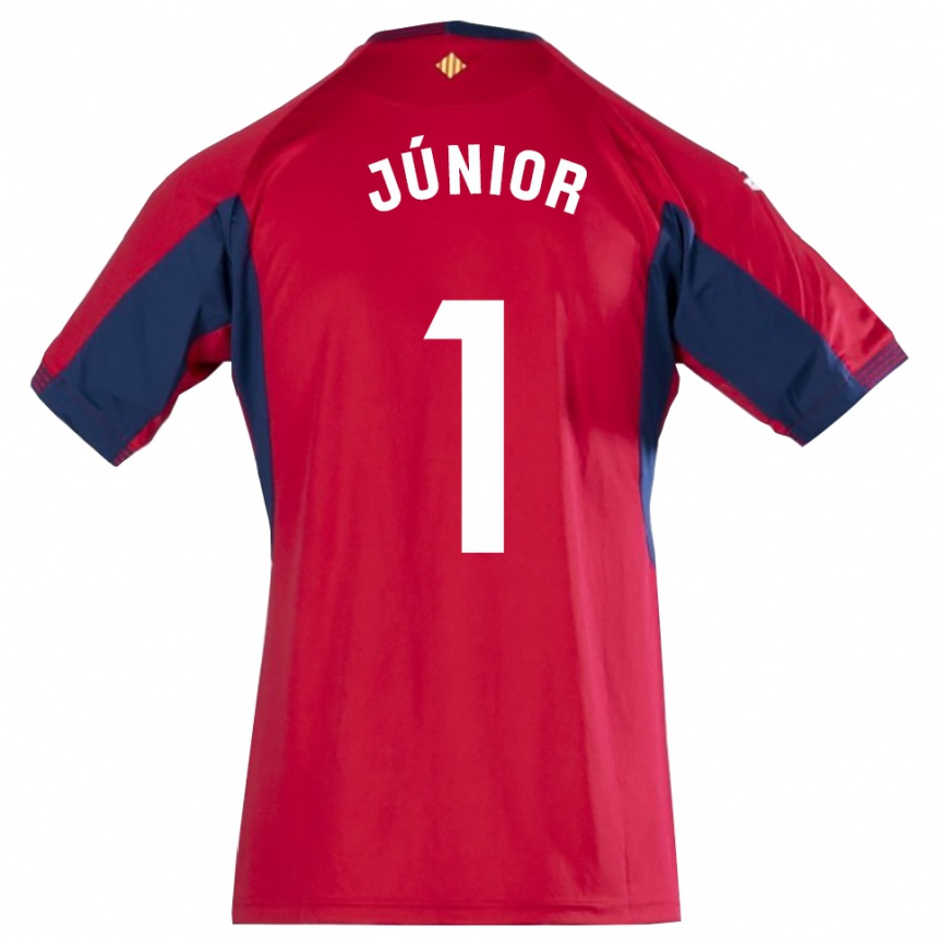 גברים כדורגל לואיז ג׳וניור #1 כחול מלכותי אדום חולצת שוער 2025/26