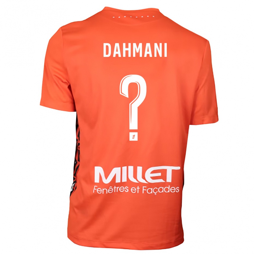 גברים כדורגל Waël Dahmani #0 כתום לבן חולצת שוער 2025/26