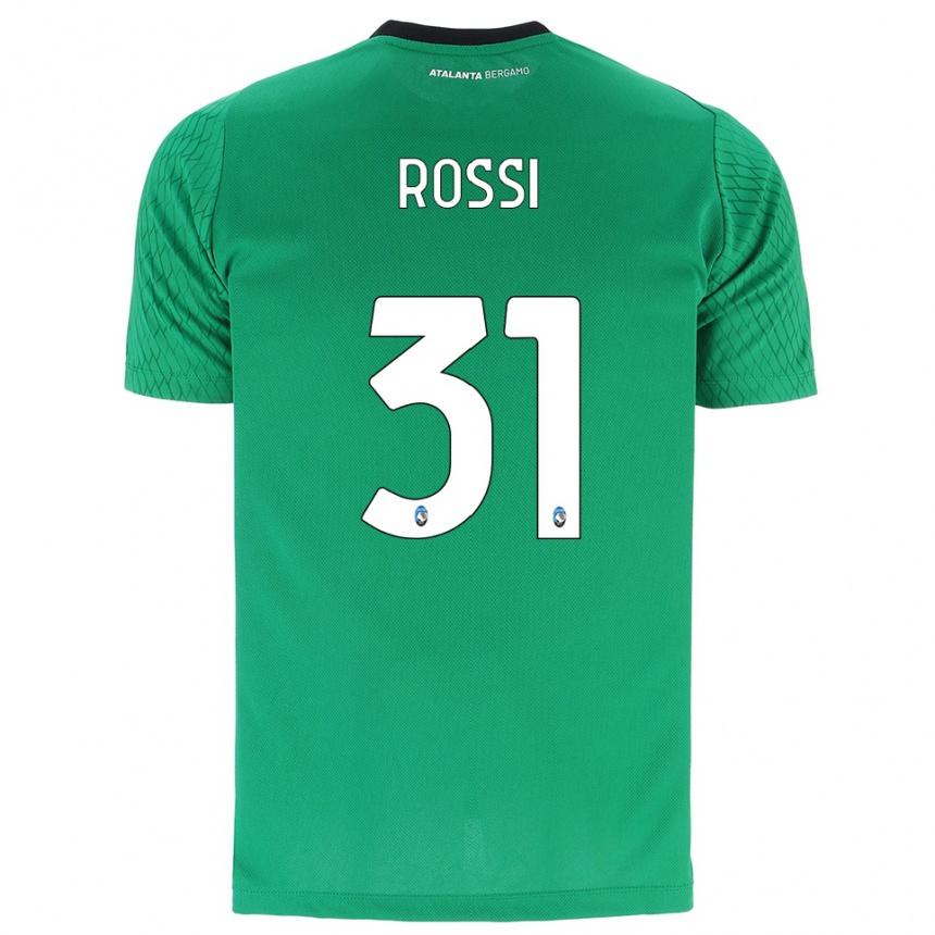 גברים כדורגל פרנצ'סקו רוסי #31 ירוק אזמרגד חולצת שוער 2025/26