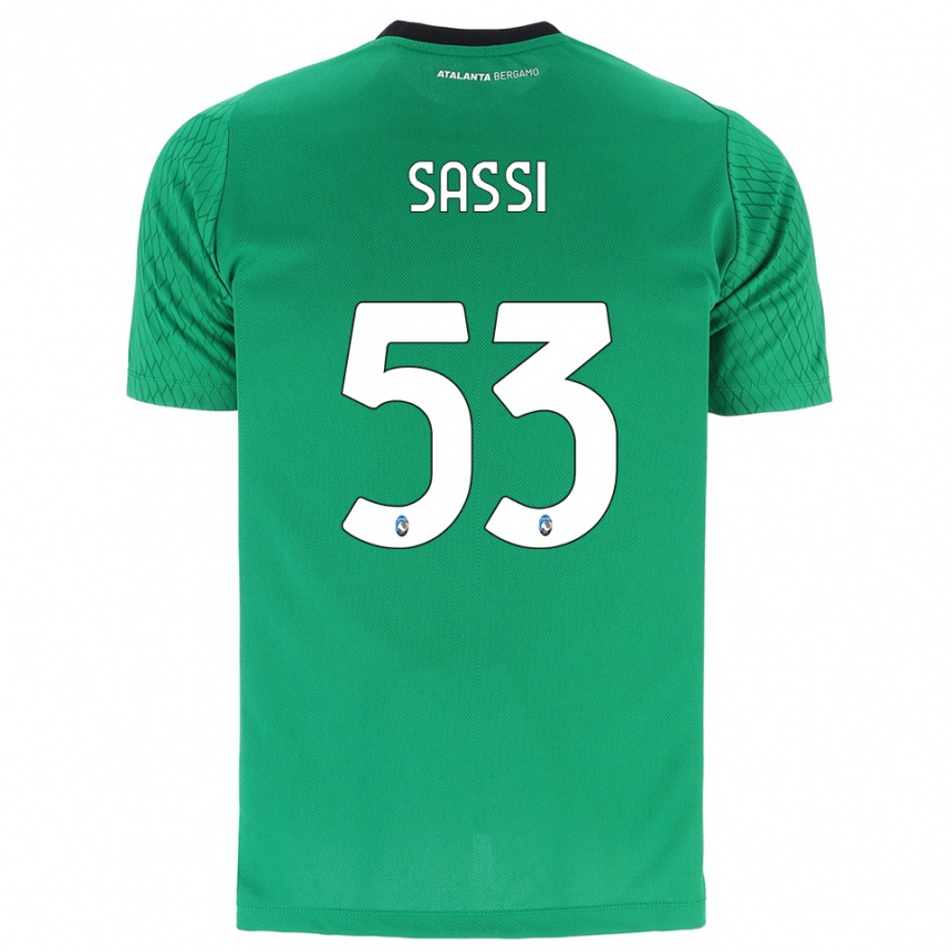 גברים כדורגל יאקופו סאסי #53 ירוק אזמרגד חולצת שוער 2025/26