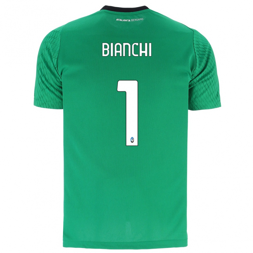 גברים כדורגל Mattia Bianchi #1 ירוק אזמרגד חולצת שוער 2025/26