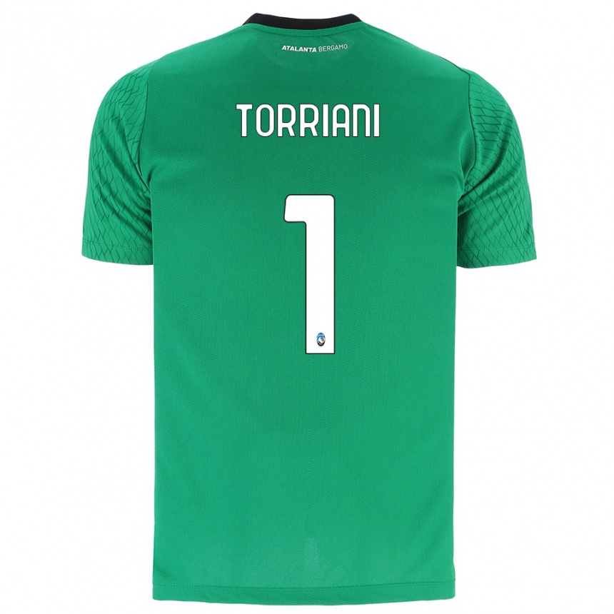 גברים כדורגל אנדריאה טוריאני #1 ירוק אזמרגד חולצת שוער 2025/26