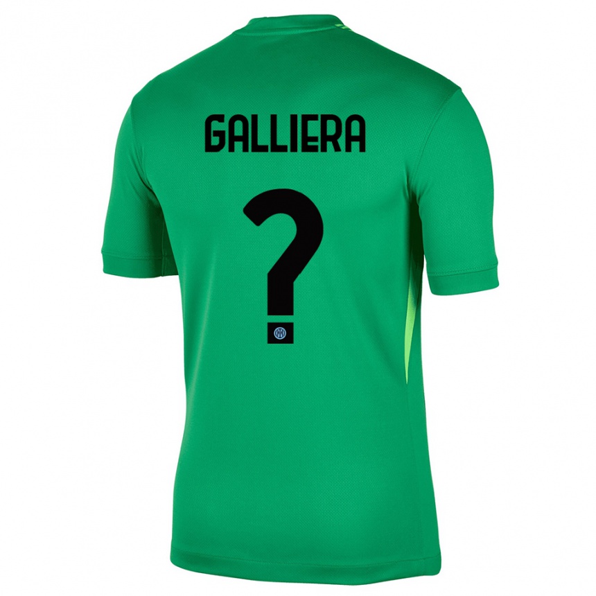 גברים כדורגל קרלו אנטוניו גליירה #0 ירוק בהיר שחור חולצת שוער 2025/26