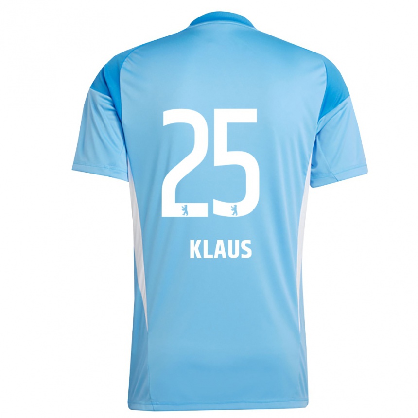 גברים כדורגל קרל קלאוס #25 שחור כחול חולצת שוער 2025/26