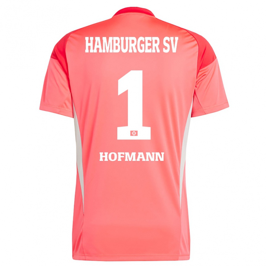 גברים כדורגל Tobias Hofmann #1 כתום אדום חולצת שוער 2025/26