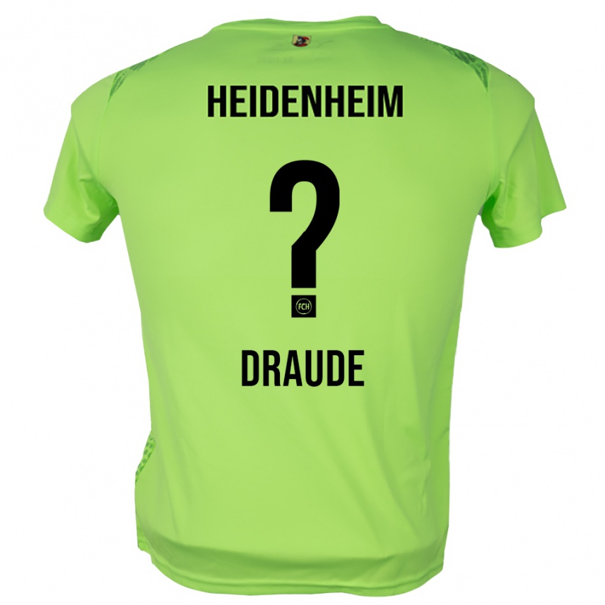 גברים כדורגל Michel Draude #0 ירוק בהיר חולצת שוער 2025/26