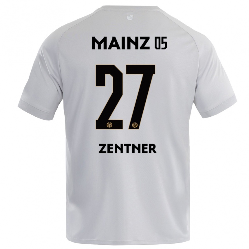 גברים כדורגל רובין צנטנר #27 כחול אפור בהיר חולצת שוער 2025/26