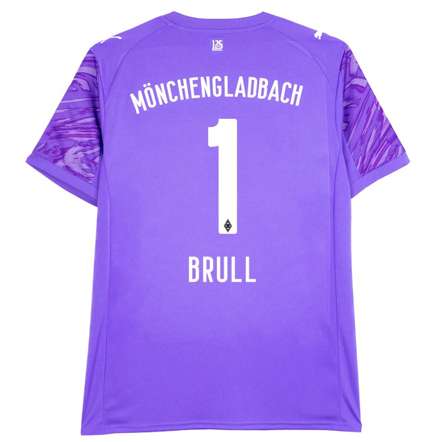 גברים כדורגל מקסימיליאן בריל #1 לבן לילך חולצת שוער 2025/26