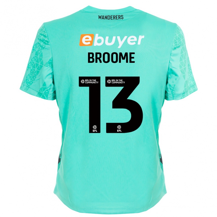 נשים כדורגל ניית׳ן ברום #13 שחור אקווה חולצת שוער 2025/26