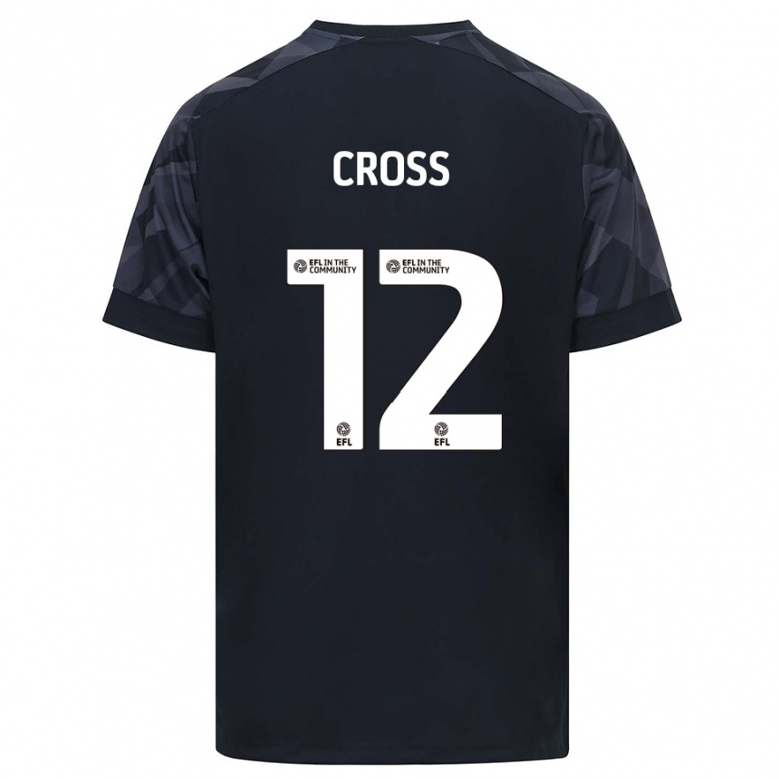 נשים כדורגל אלכס קרוס #12 שחור לבן חולצת שוער 2025/26