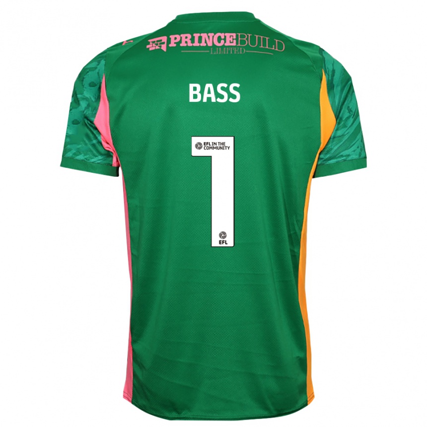 נשים כדורגל אלכס באס #1 ירוק ורוד חולצת שוער 2025/26