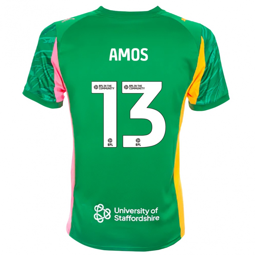 נשים כדורגל בן איימוס #13 ירוק ורוד כתום חולצת שוער 2025/26