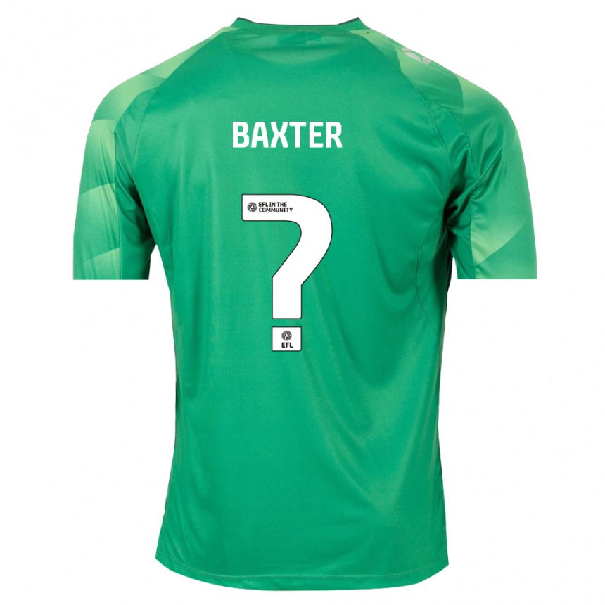 נשים כדורגל Molly Baxter #0 ירוק לבן חולצת שוער 2025/26