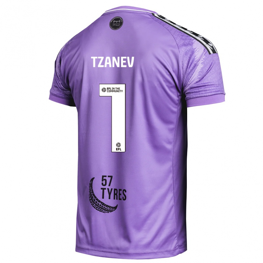 נשים כדורגל ניק טזאנב #1 סגול בהיר חולצת שוער 2025/26