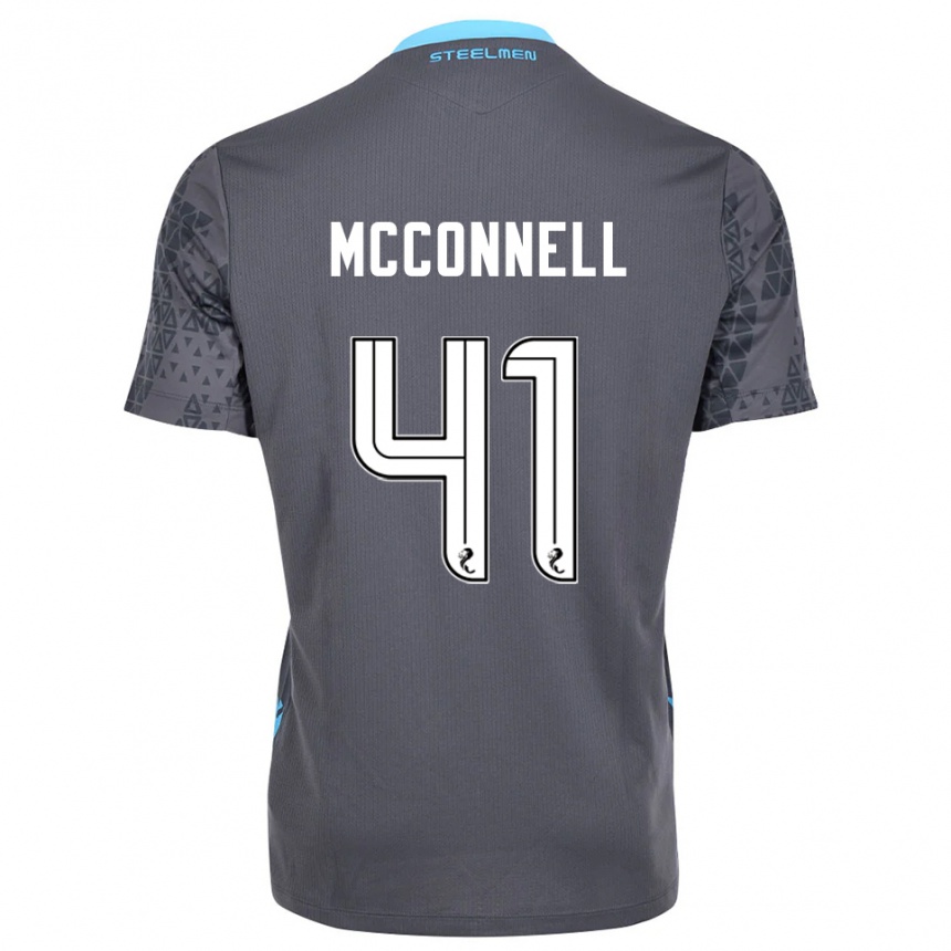 נשים כדורגל Jack McConnell #41 לבן אפור חולצת שוער 2025/26