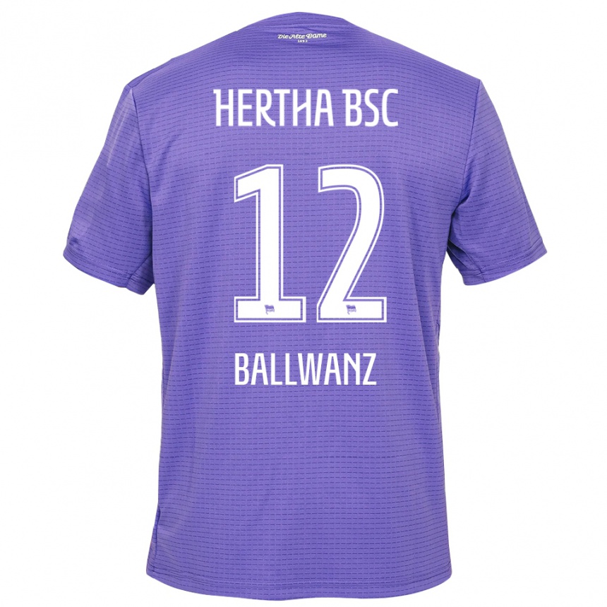 נשים כדורגל לנוקס באלוונץ #12 סגול לבן חולצת שוער 2025/26