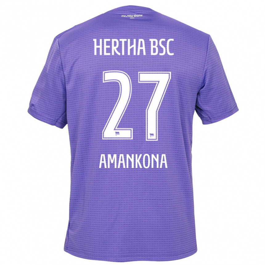 נשים כדורגל נאש-דניאל אמנקונה #27 סגול לבן חולצת שוער 2025/26