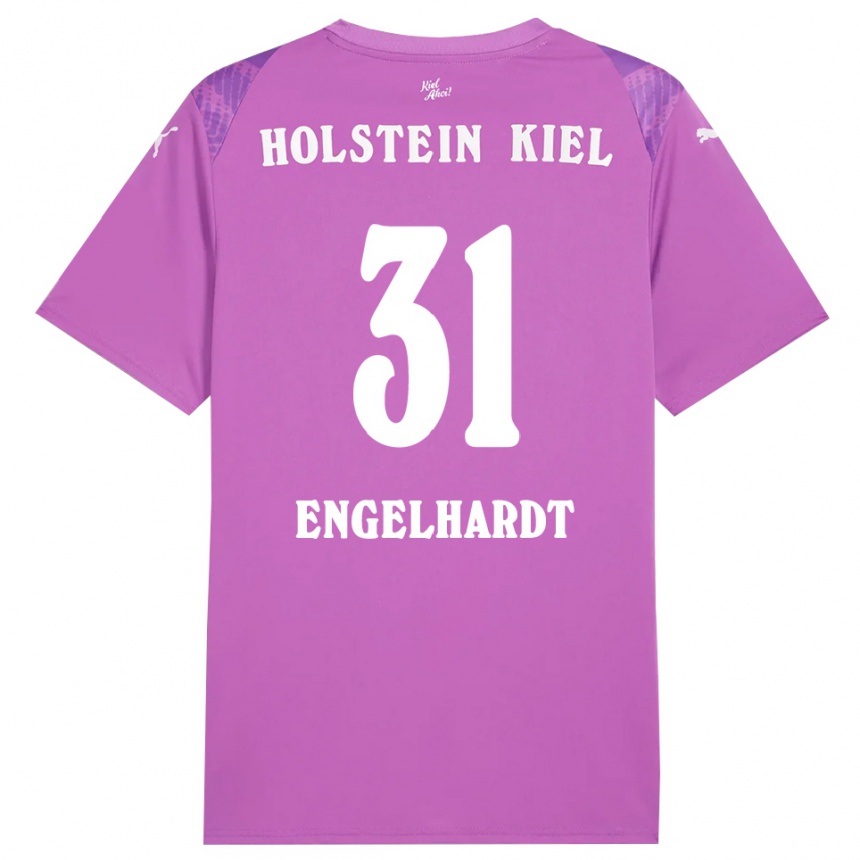 נשים כדורגל מרסל אנגלהרדט #31 סגול לבן חולצת שוער 2025/26