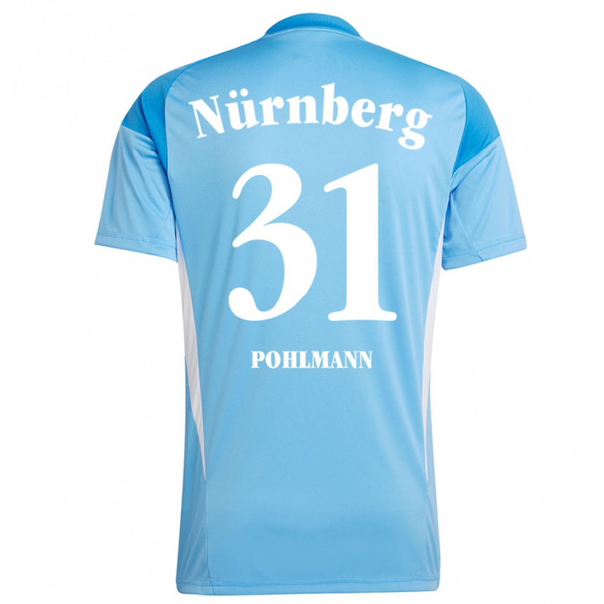 נשים כדורגל לנארט פולמן #31 תכלת לבן חולצת שוער 2025/26