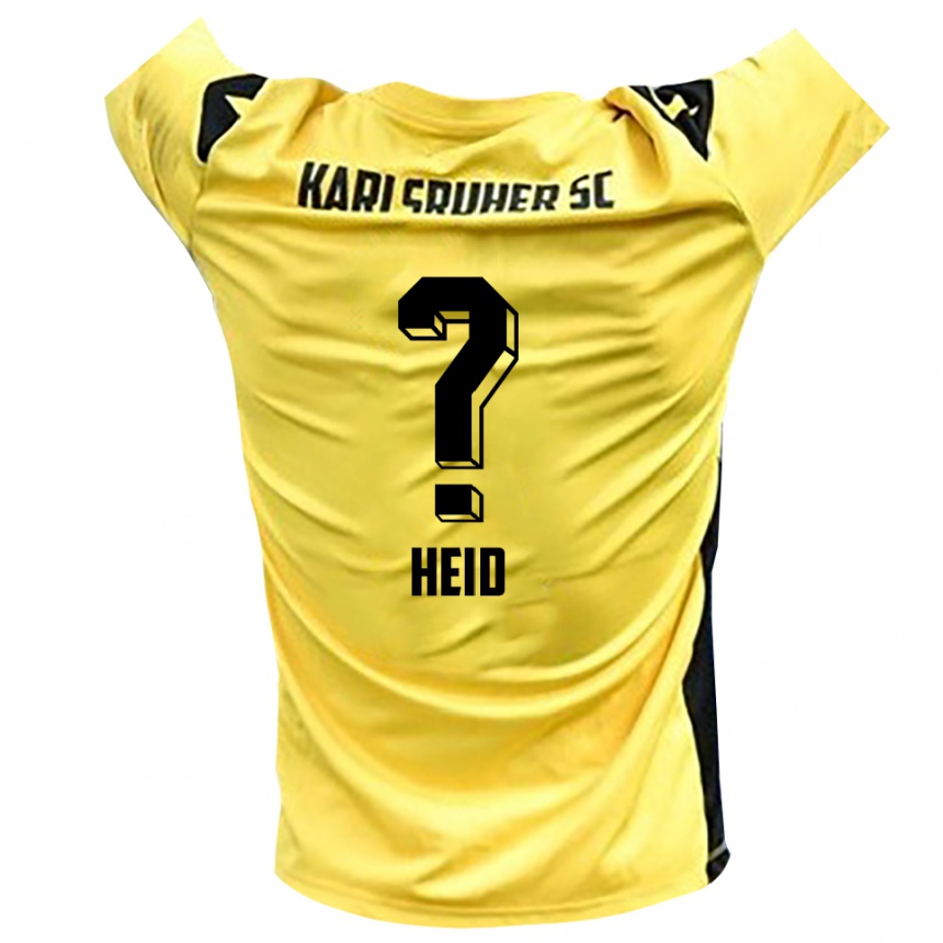 נשים כדורגל גבריאלה הייד #0 צהוב שחור חולצת שוער 2025/26