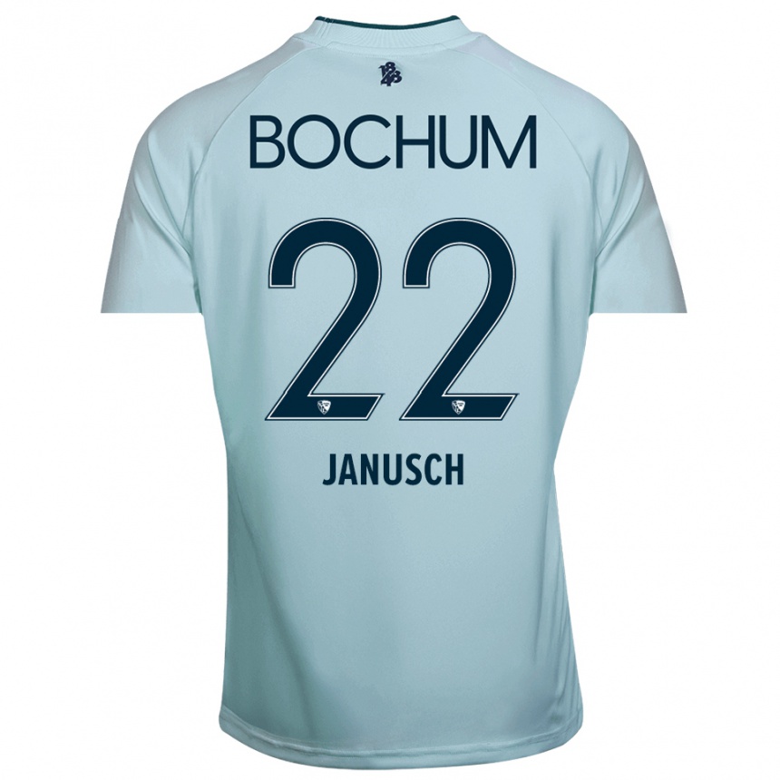 נשים כדורגל תיס יאנוש #22 ציאן-כחול חולצת שוער 2025/26