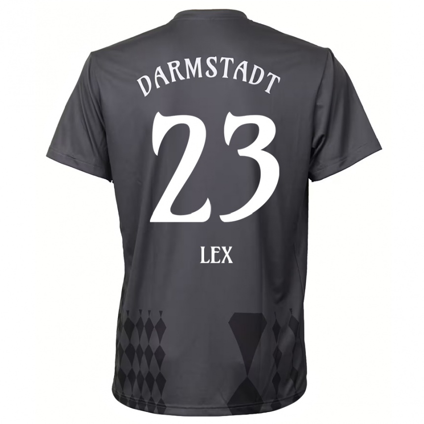 נשים כדורגל Claudius Lex #23 אפור כהה חולצת שוער 2025/26