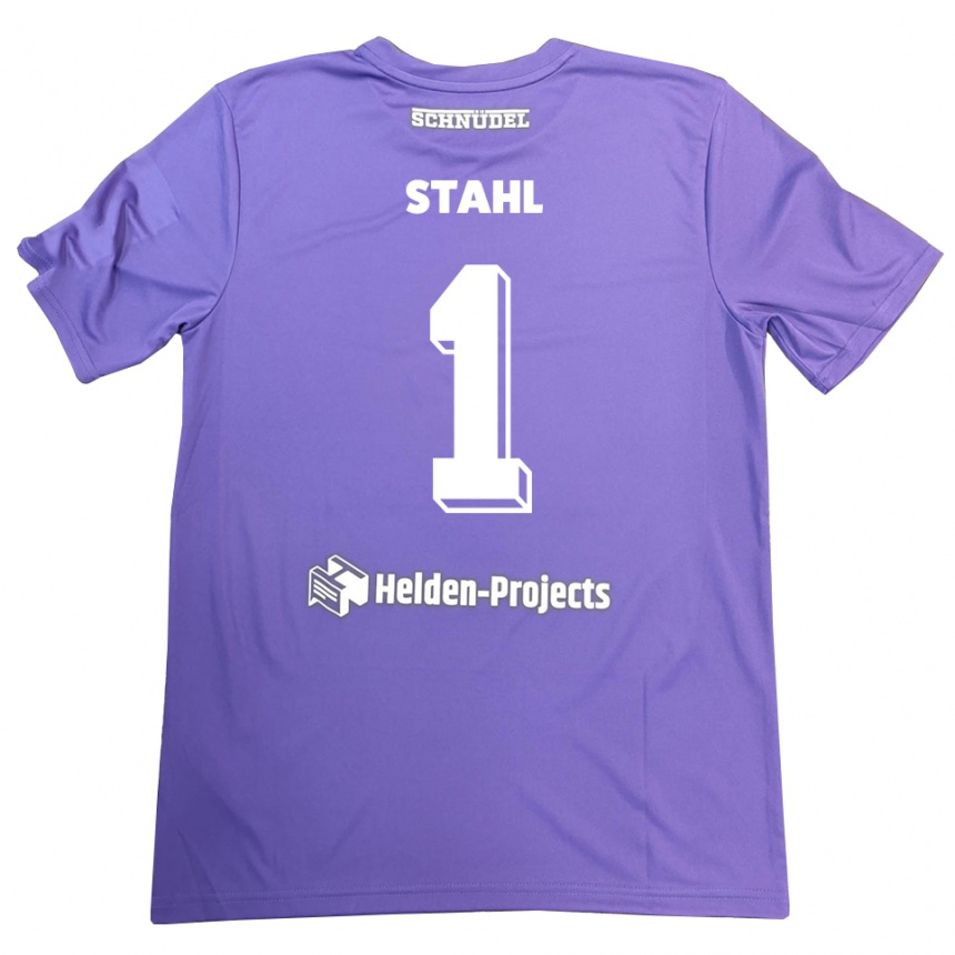 נשים כדורגל טוני סטאהל #1 סגול לבן חולצת שוער 2025/26