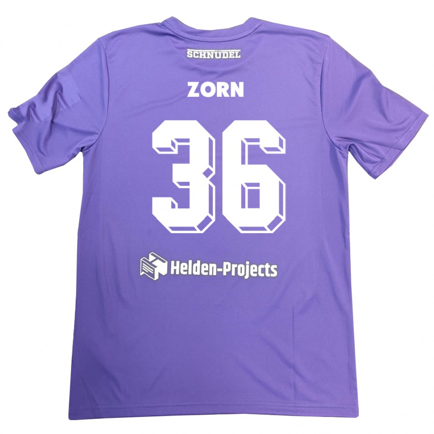 נשים כדורגל אמיל זורן #36 סגול לבן חולצת שוער 2025/26