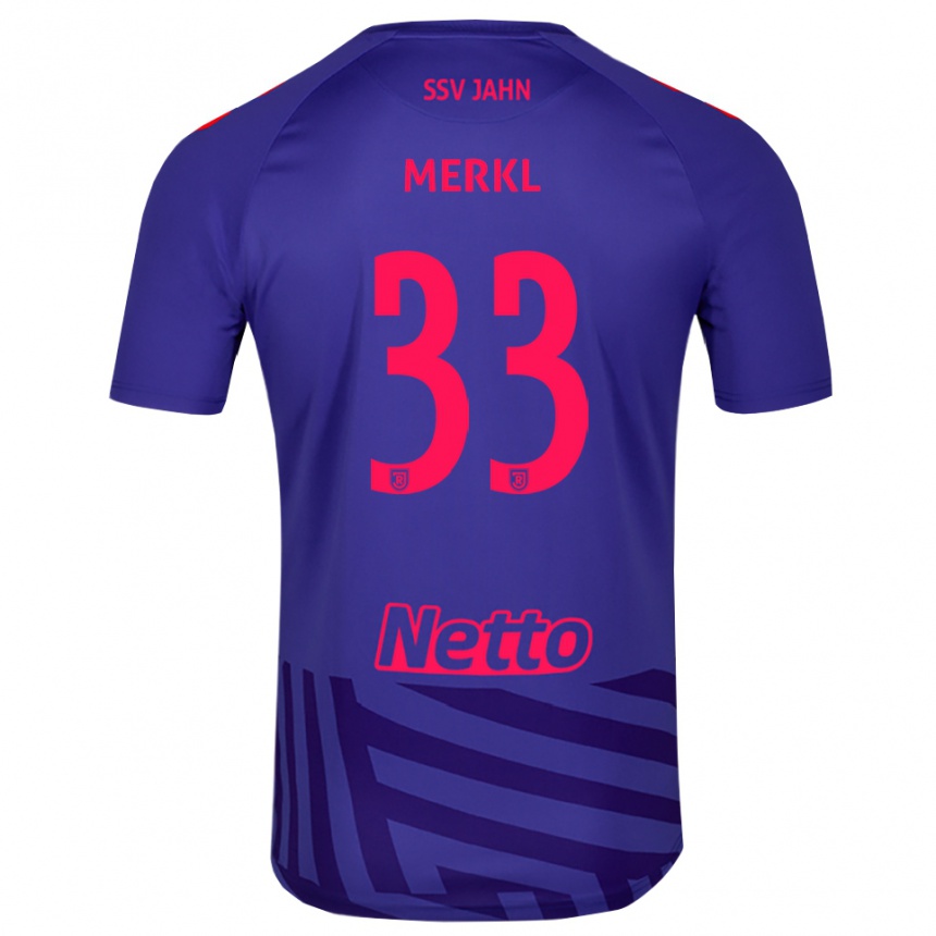 נשים כדורגל מאוריס מרקל #33 כחול רויאל אדום חולצת שוער 2025/26