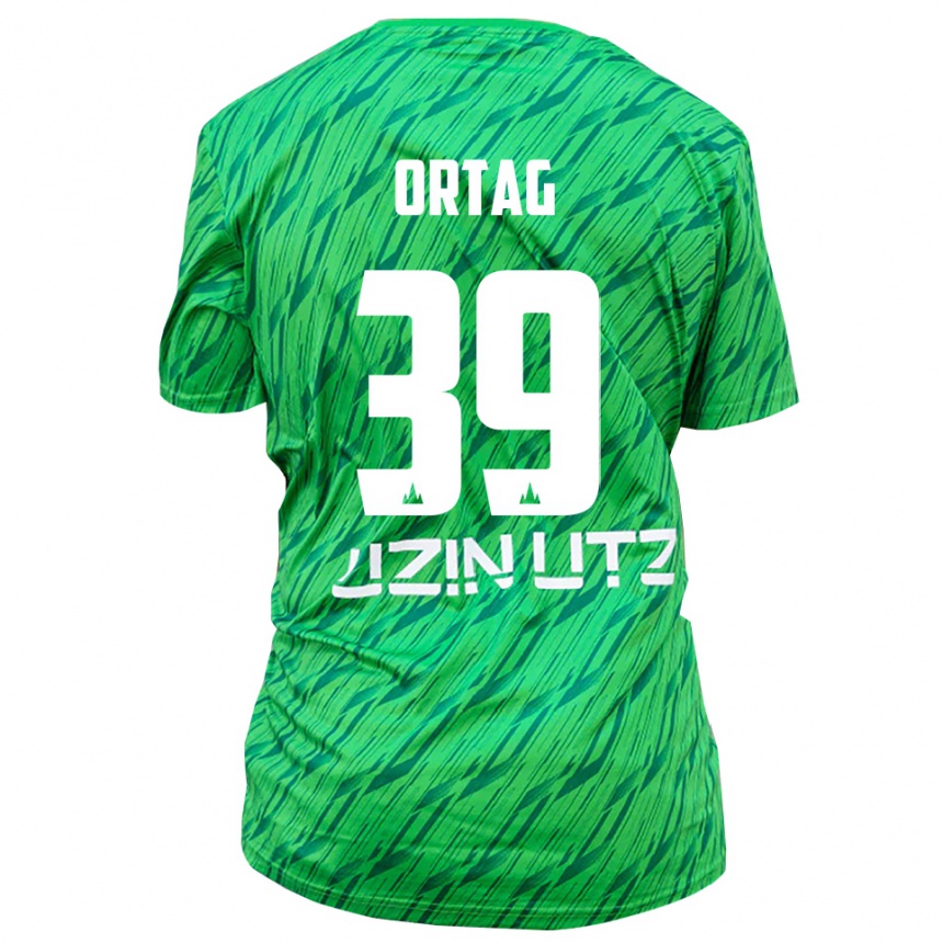 נשים כדורגל כריסטיאן אורטאג #39 ירוק אדום חולצת שוער 2025/26
