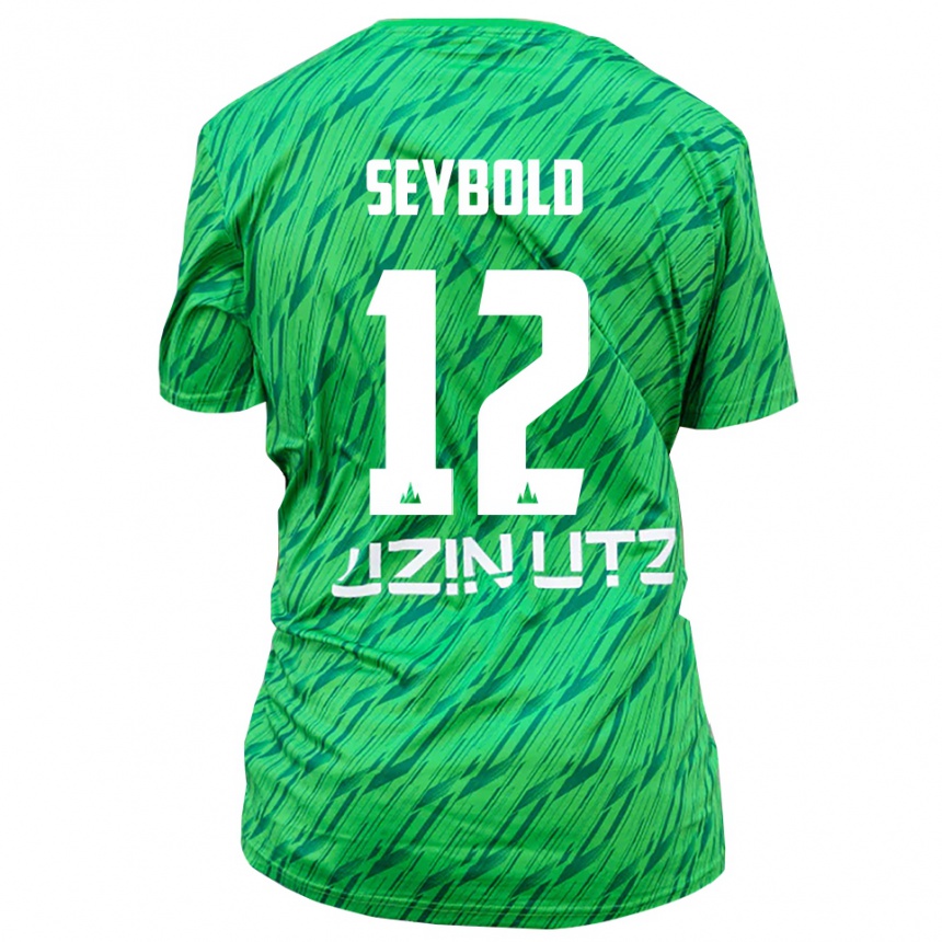 נשים כדורגל מרווין סייבולד #12 ירוק אדום חולצת שוער 2025/26