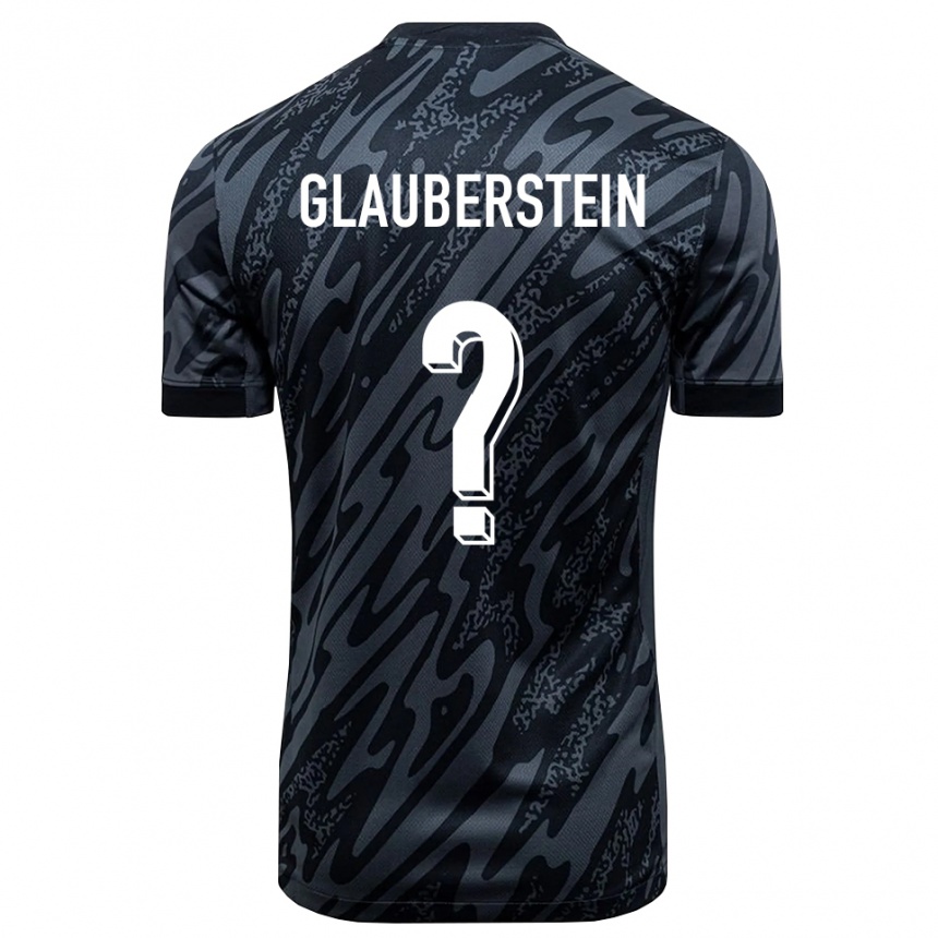 נשים כדורגל Jonas Glauberstein #0 שחור אפור חולצת שוער 2025/26