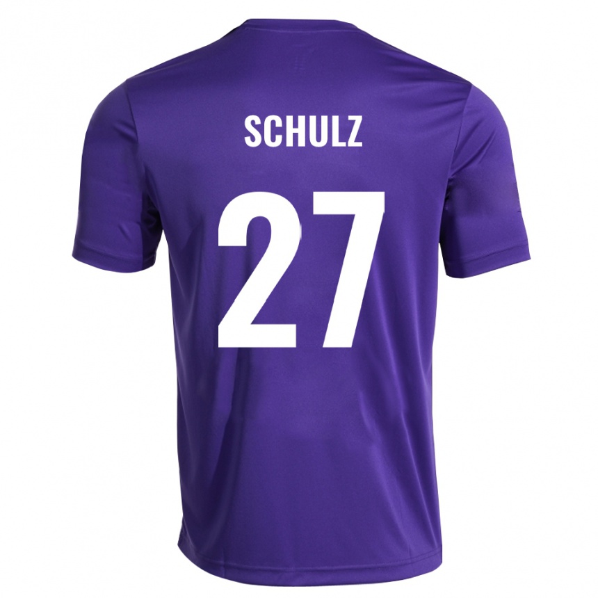 נשים כדורגל ארנה שולץ #27 סגול לבן חולצת שוער 2025/26