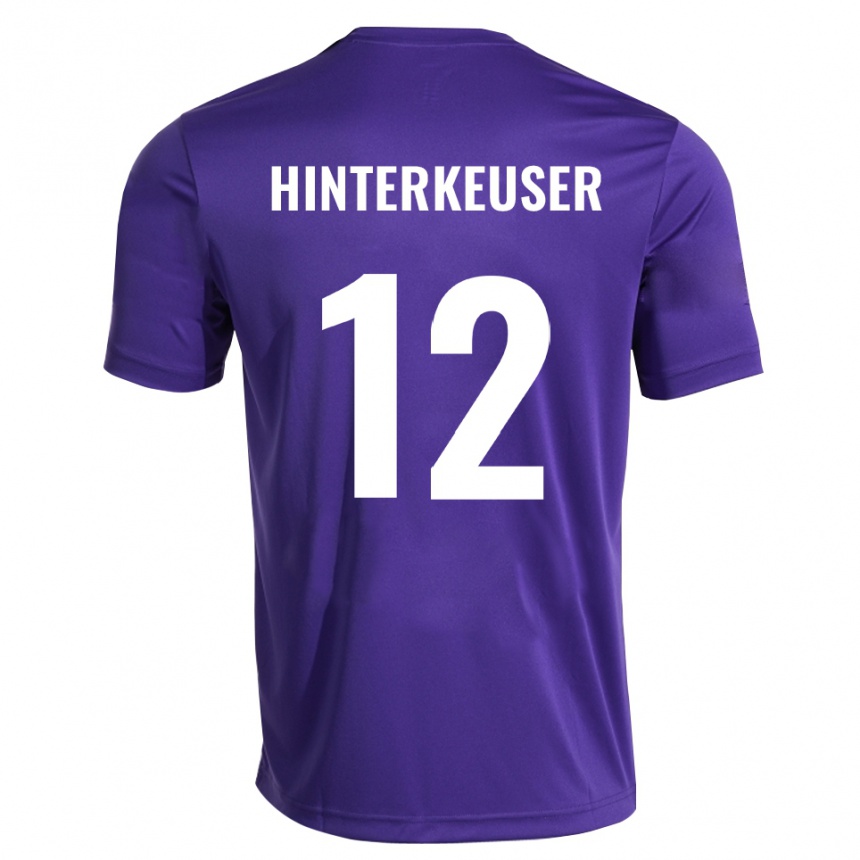 נשים כדורגל תומס הינטרקאוזר #12 סגול לבן חולצת שוער 2025/26