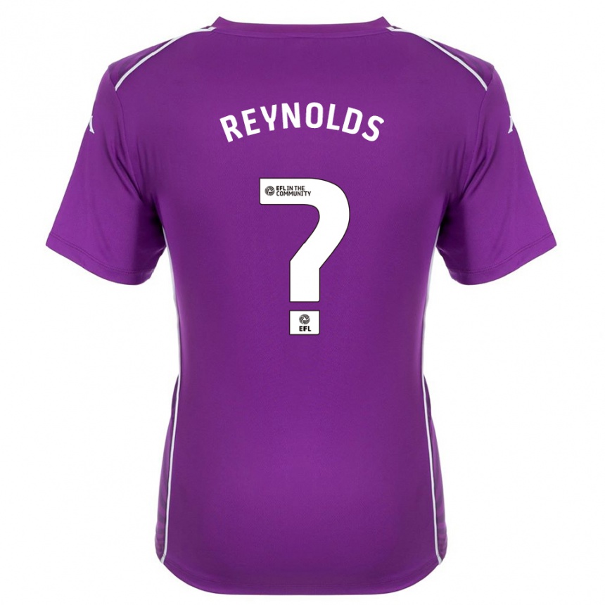 נשים כדורגל Kerr Reynolds #0 סגול לבן חולצת שוער 2025/26