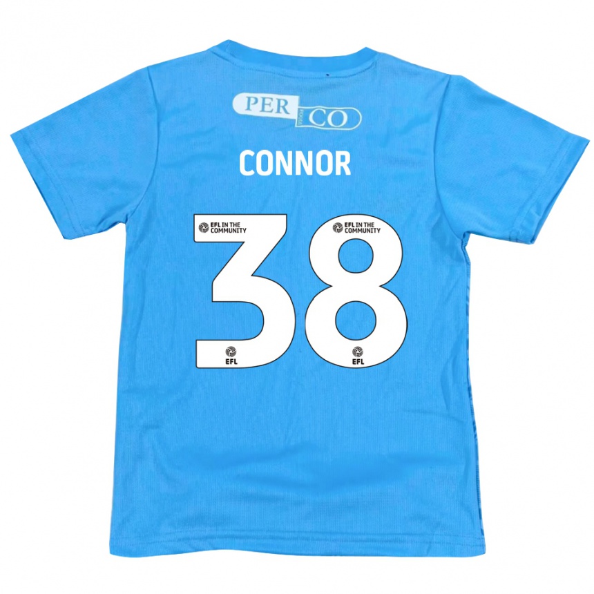 נשים כדורגל שיי קונור #38 כחול לבן חולצת שוער 2025/26