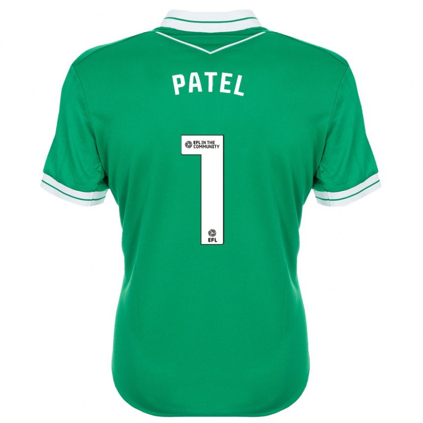 נשים כדורגל אג׳יי פאטל #1 ירוק לבן חולצת שוער 2025/26