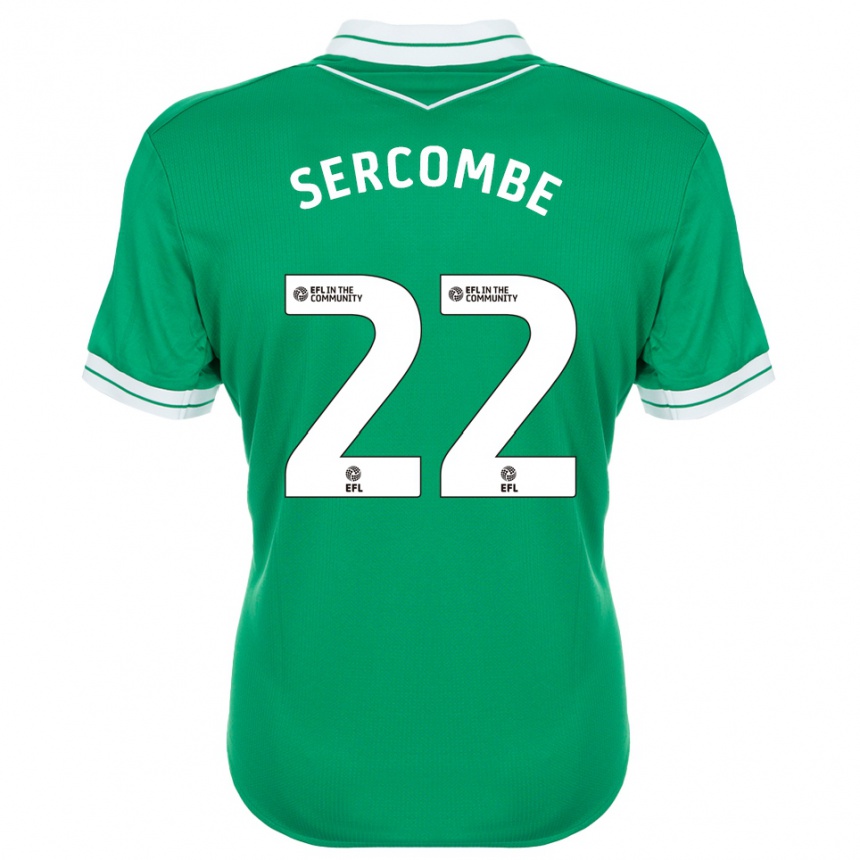 נשים כדורגל פריס סרקומבה #22 ירוק לבן חולצת שוער 2025/26