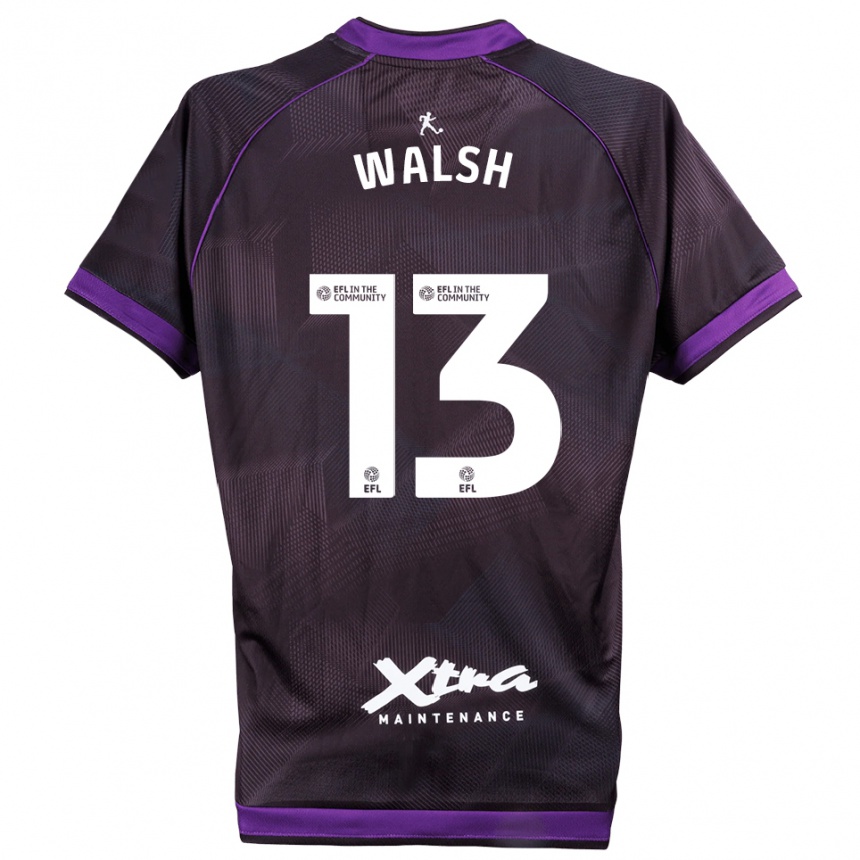 נשים כדורגל ג'ו וולש #13 סגול לבן חולצת שוער 2025/26