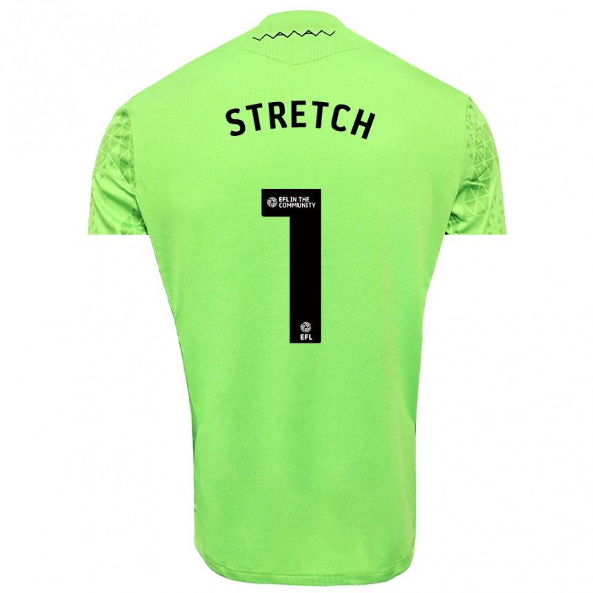 נשים כדורגל לוגאן סטרץ׳ #1 שחור ירוק ליים חולצת שוער 2025/26