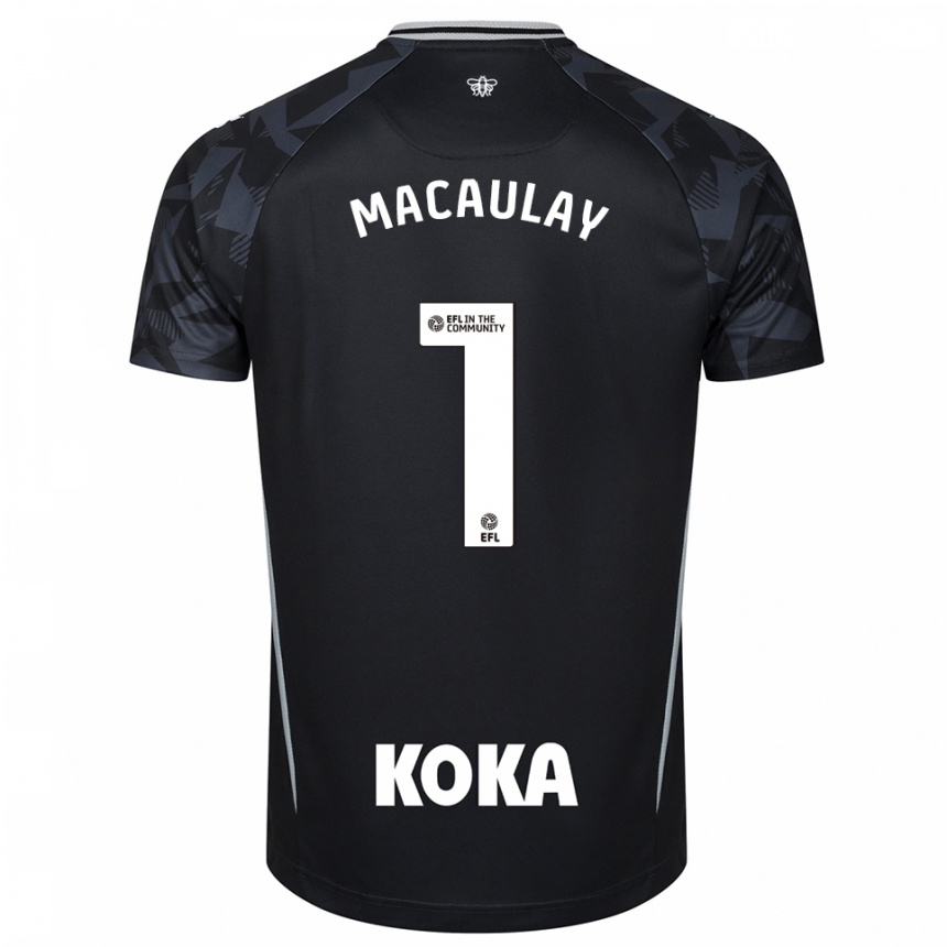 נשים כדורגל ג׳ונת׳ן מקולי #1 כחול שחור חולצת שוער 2025/26