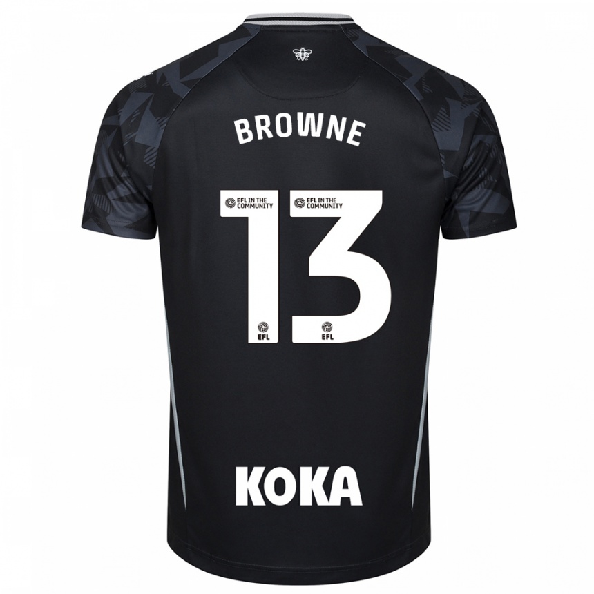 נשים כדורגל Roraigh Browne #13 כחול שחור חולצת שוער 2025/26