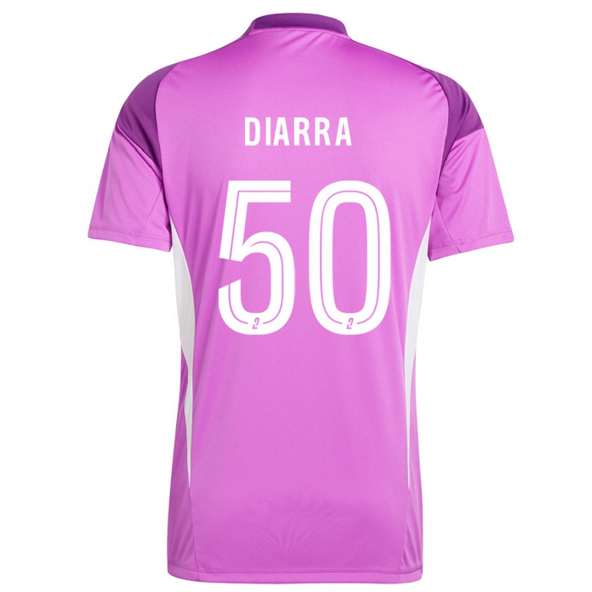 נשים כדורגל לאסין דיארה #50 לבנדר חולצת שוער 2025/26